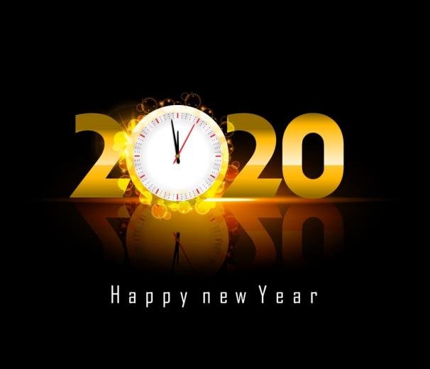 سنة جديدة سعيدة 2020
