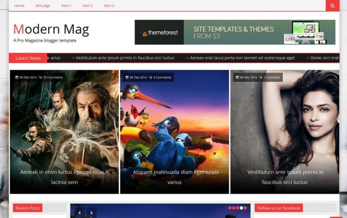 Modern-Mag-Responsive-Blogger-Template