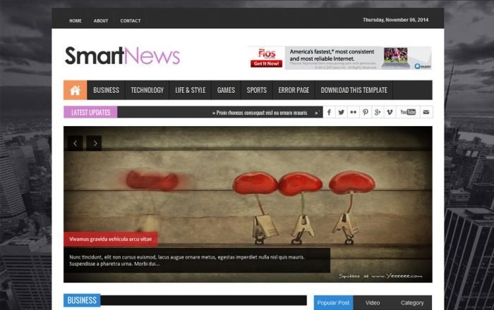 Smart-News-Responsive-Magazine-Blogger-Template