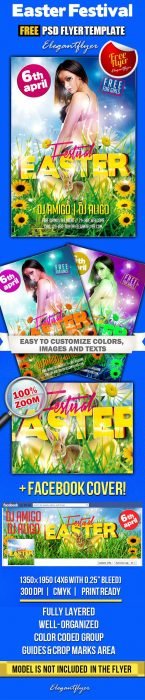 easter club flyer