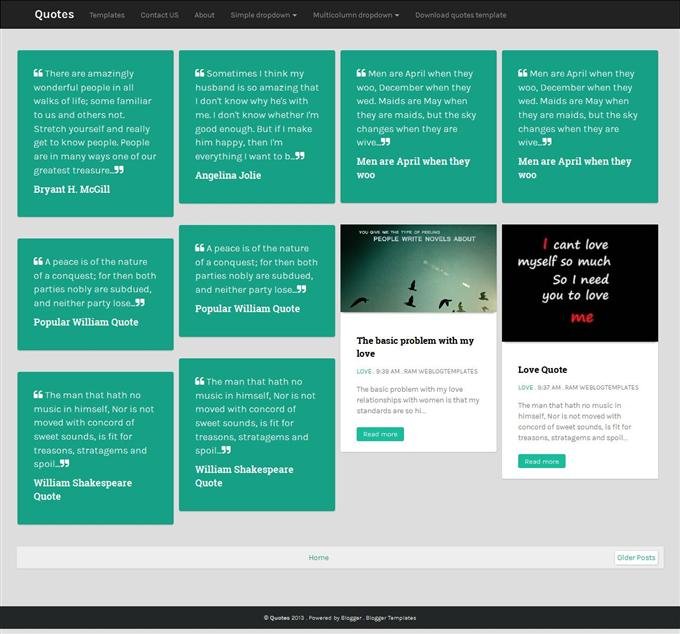 Blogger Templates For Quotes | quotes responsive personal blog blogger template custom Blogger Templates For Quotes | quotes responsive personal blog blogger template custom