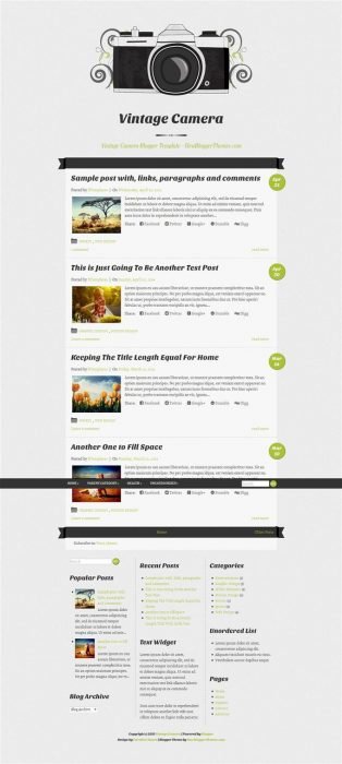Blogger Templates 2019 New Top Best Free Blogger Templates