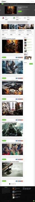 iGame Blogger Template (Custom)