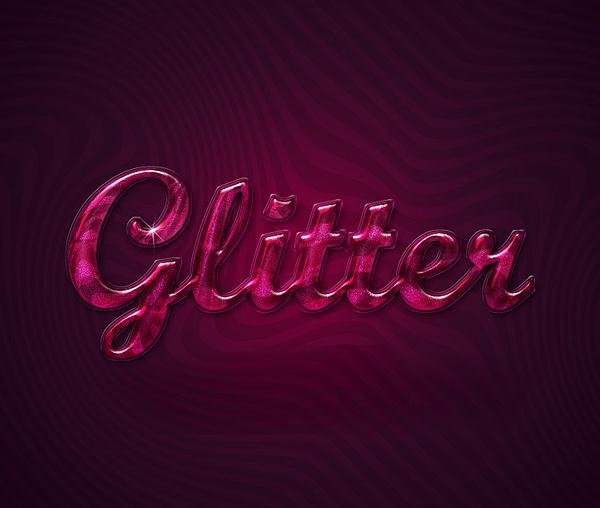 How To Create Extreme Glossy And Shiny Text Effect In Photoshop